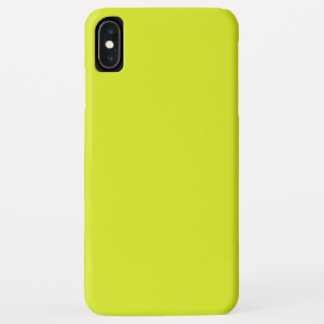 Funda Para iPhone XS Max Amarillo neón