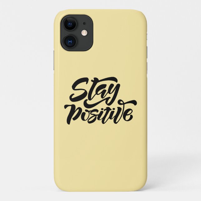 Funda De Case-Mate Para iPhone Amarillo positivo (Reverso)