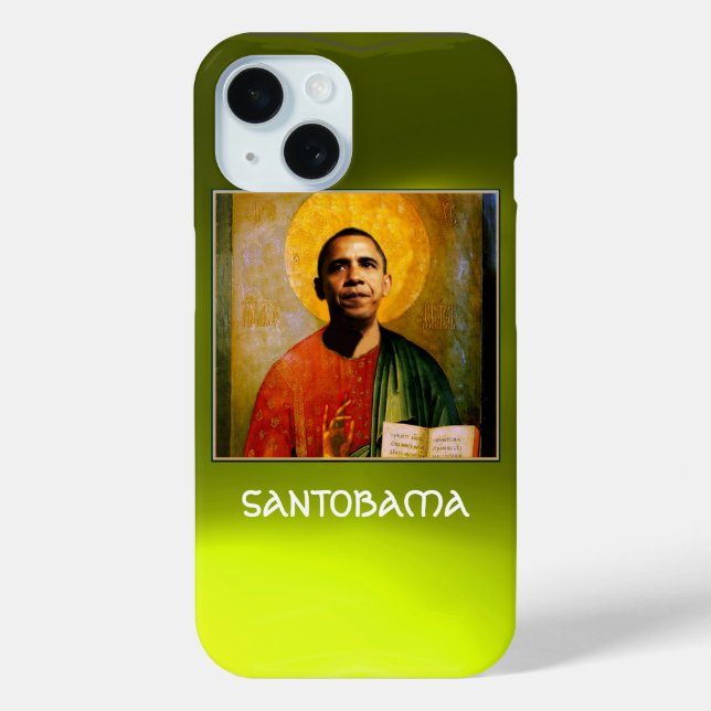 Funda De Case-Mate Para iPhone Amarillo SANTOBAMA (Reverso )