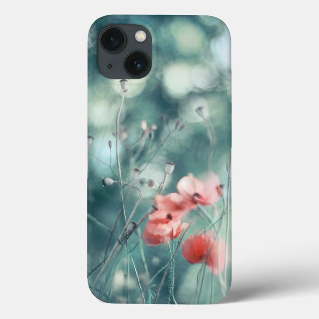 Funda De Case-Mate Para iPhone Amaripos Modernos Soñadores Abstractos sobre Azul  (Reverso)