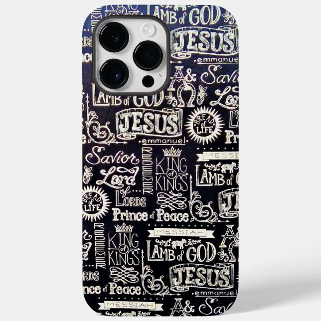 Funda De Case-Mate Para iPhone Amazing Names of Jesus Christ iP (Reverso )