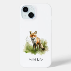 Funda Para iPhone 15 Amber Gaze: personalizado de Meadow Fox