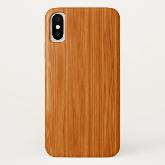 Funda De Case-Mate Para iPhone Amber Wood Grain (Reverso)