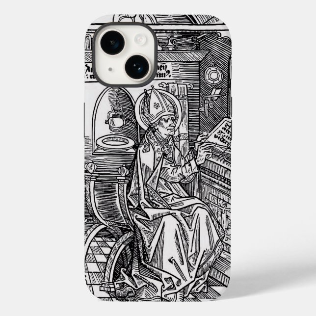 Funda De Case-Mate Para iPhone Ambrosio de Milán (Reverso )