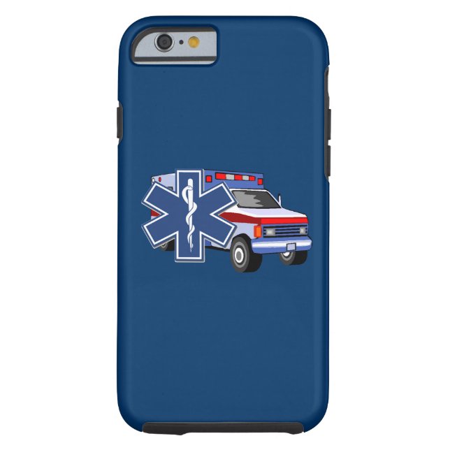 Funda De Case-Mate Para iPhone Ambulancia del ccsme (Reverso)