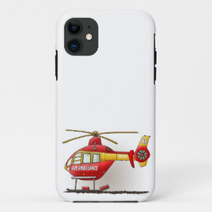 Funda Para iPhone 11 Ambulancia del helicóptero