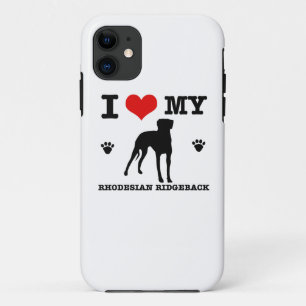 Funda Para iPhone 11 Ame mi Rhodesian Ridgeback