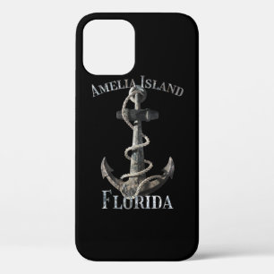 Funda Para iPhone 12 Amelia Island Florida Vacation Nautical Anchor Sai