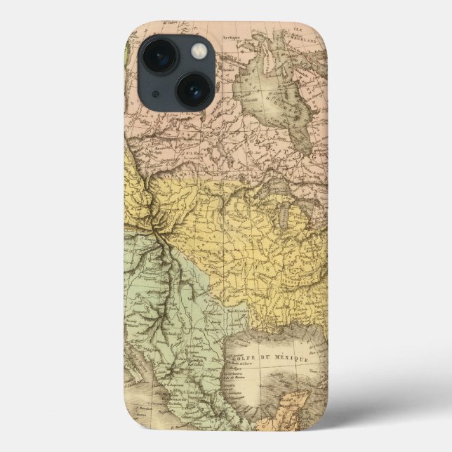 Funda De Case-Mate Para iPhone América del Norte 20 2 (Reverso)
