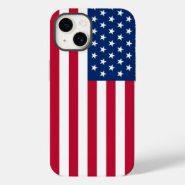 Funda Para iPhone 14 De Case-Mate American Flag Cell Phone Case