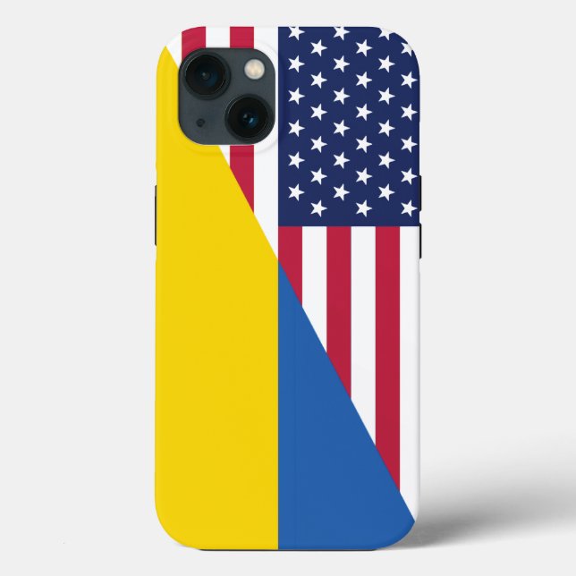 Funda De Case-Mate Para iPhone American support towards Ukraine Sherpa Blanket (Reverso )