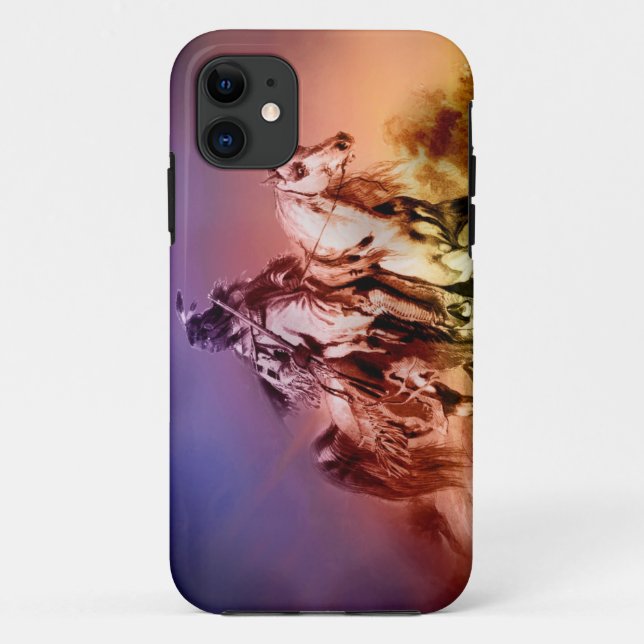 Funda De Case-Mate Para iPhone Americano nativo (Reverso)