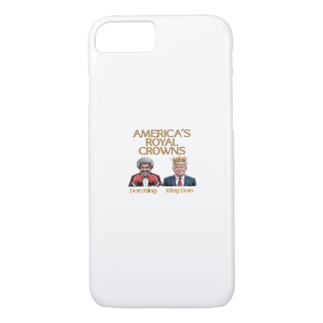 Funda De Case-Mate Para iPhone America's Crowns And Don Graphic (Reverso)