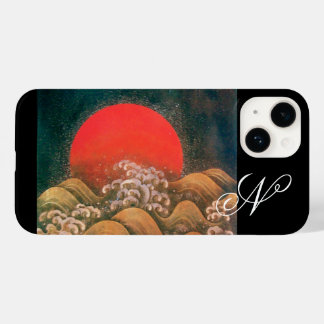 Funda Para iPhone 14 De Case-Mate AMETERASU , SUN GODDESS rojo marrón negro