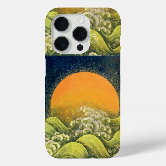 Funda De Case-Mate Para iPhone AMETERASU , SUN GODDESY Yellow Green Black (Reverso )