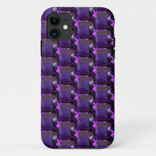 Funda Para iPhone 11 Amethyst Gemstone Purple