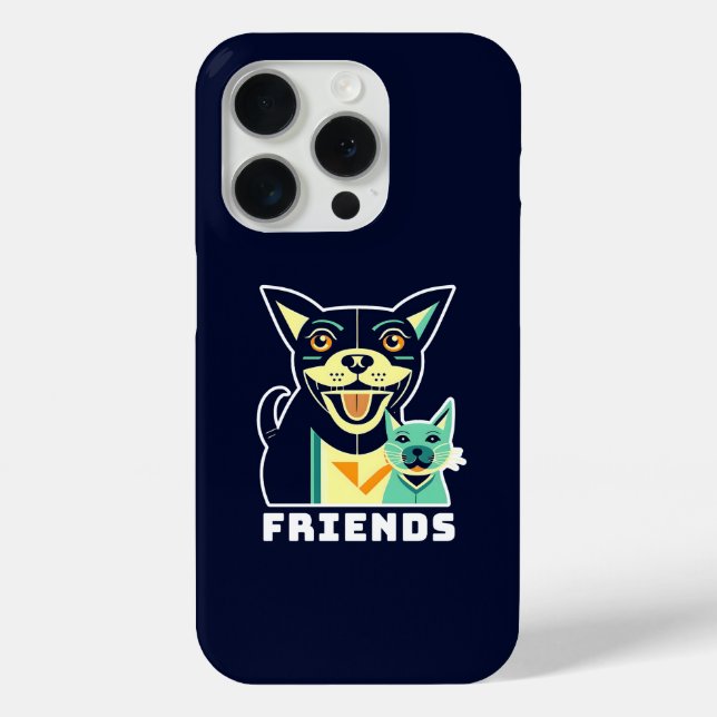 Funda De Case-Mate Para iPhone Amigos (Reverso )