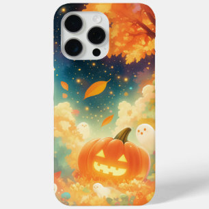 Funda Para iPhone 15 Pro Max Amigos de Calabaza y Duendes Amigables