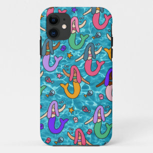 Funda Para iPhone 11 Amigos de Mermaid