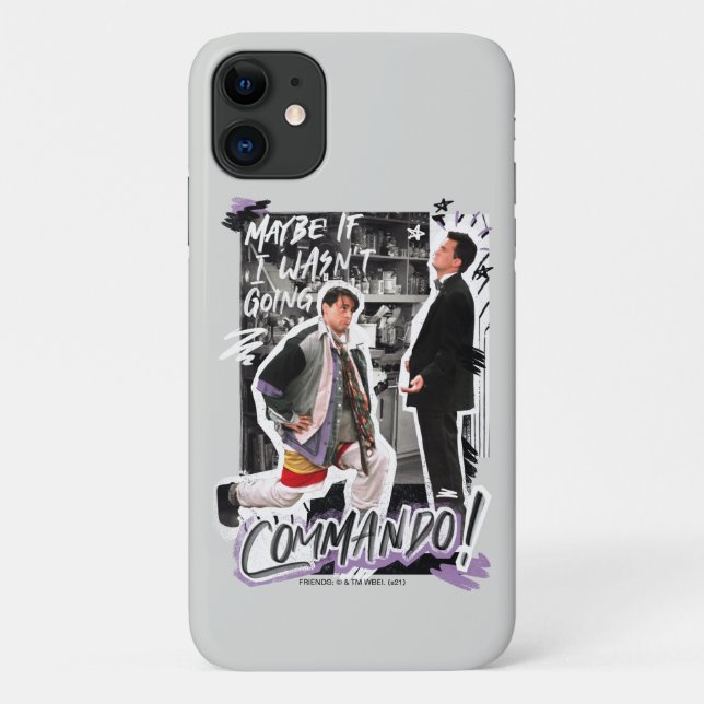 Funda De Case-Mate Para iPhone AMIGOS™ | Quizá si no fuera a commando! (Reverso)