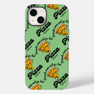 Funda Para iPhone 14 De Case-Mate Amigos van y vienen, pero la pizza es siempre dive