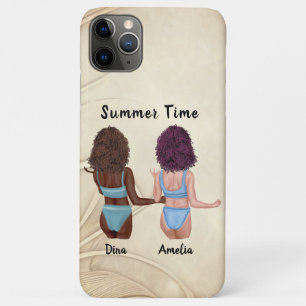 Funda Para iPhone 11 Pro Max Amistad con Sun Kissed: Vibes de verano con mi Bes
