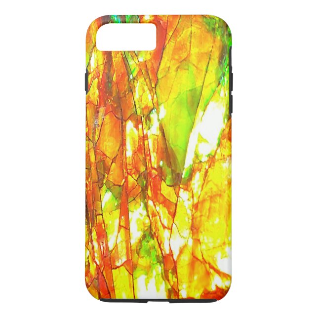 Funda De Case-Mate Para iPhone Ammolita del atardecer de otoño (Reverso)