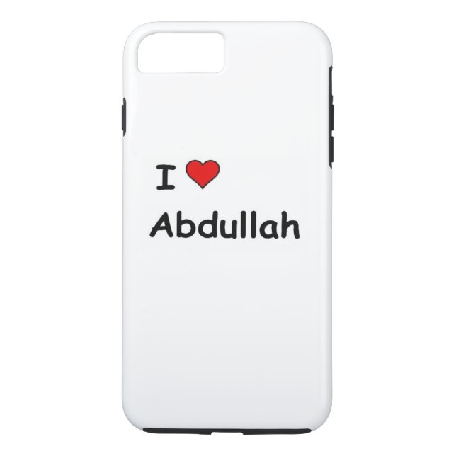 Funda De Case-Mate Para iPhone Amo A Abdullah (Reverso)