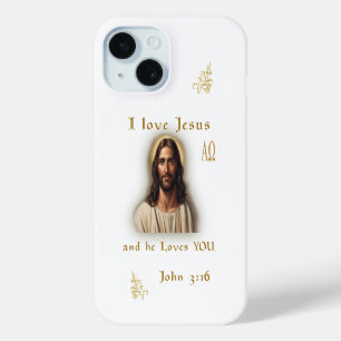 Funda Para iPhone 15 Amo a Jesús