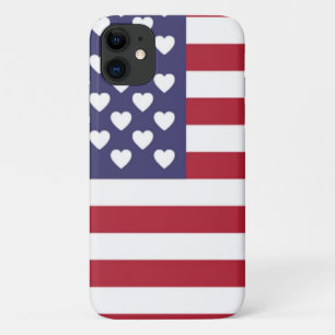 FUNDA PARA iPhone 11 AMO A LOS ESTADOS UNIDOS DE AMÉRICA