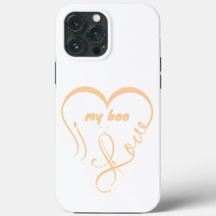 Funda Para iPhone 13 Pro Max Amo a mi Boo • Por siempre y siempre ^_^
