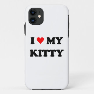 Funda Para iPhone 11 Amo a mi gatito