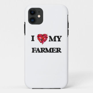 Funda Para iPhone 11 Amo a MI granjero