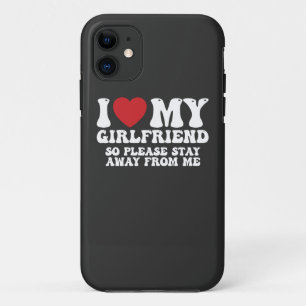 Funda Para iPhone 11 Amo a mi novia así que por favor aléjate de mí