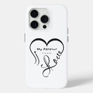 Funda Para iPhone 15 Pro Amo a mi pareja - Eres mi hogar Almohada Decorativ