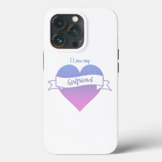 Funda Para iPhone 13 Pro Amo a mi Personalizado novia