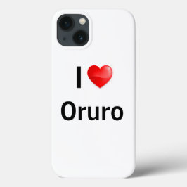 Funda Para iPhone 13 Amo a Oruro
