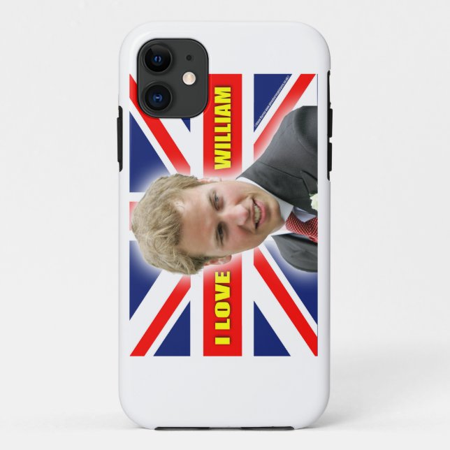 Funda De Case-Mate Para iPhone Amo a William (Reverso)