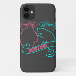 Funda Para iPhone 11 amo al gato, solo a mí y a mi gato.