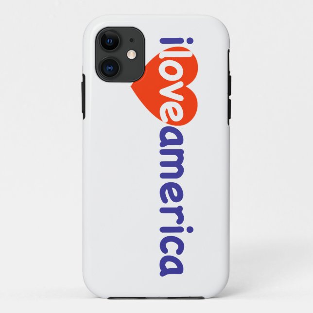 Funda De Case-Mate Para iPhone Amo América (Reverso)