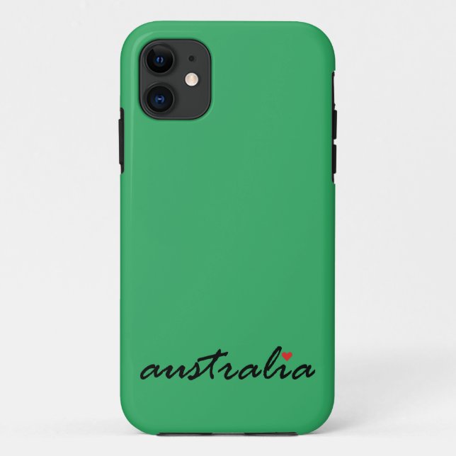 Funda De Case-Mate Para iPhone Amo Australia (Reverso)