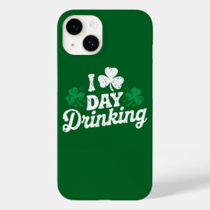 Funda Para iPhone 14 De Case-Mate Amo Beber Durante El Día Divertido Día De San Patr