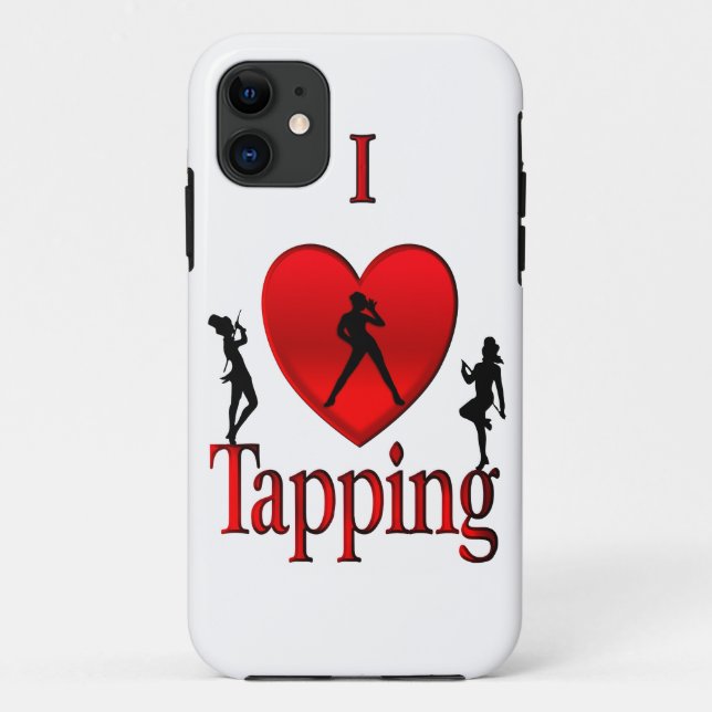 Funda De Case-Mate Para iPhone Amo el claqué (Reverso)