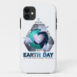 Funda Para iPhone 11 Amo el Día de la Tierra