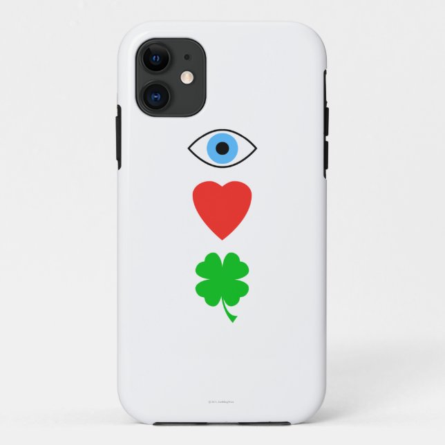 Funda De Case-Mate Para iPhone Amo el Día de San Patricio (Reverso)
