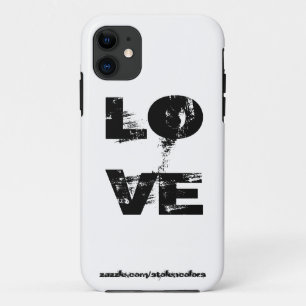 Funda Para iPhone 11 Amo Iphone Negro Y Blanco