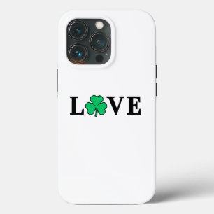 Funda Para iPhone 13 Pro Amo Irlanda Amo El Irlandés Shamrock Clover Modern