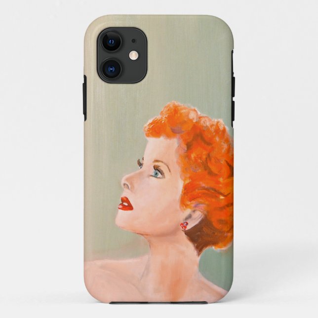 Funda De Case-Mate Para iPhone Amo la caja del teléfono de Lucy (Reverso)