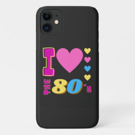 Funda Para iPhone 11 Amo los 80