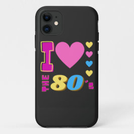Funda Para iPhone 11 Amo los 80